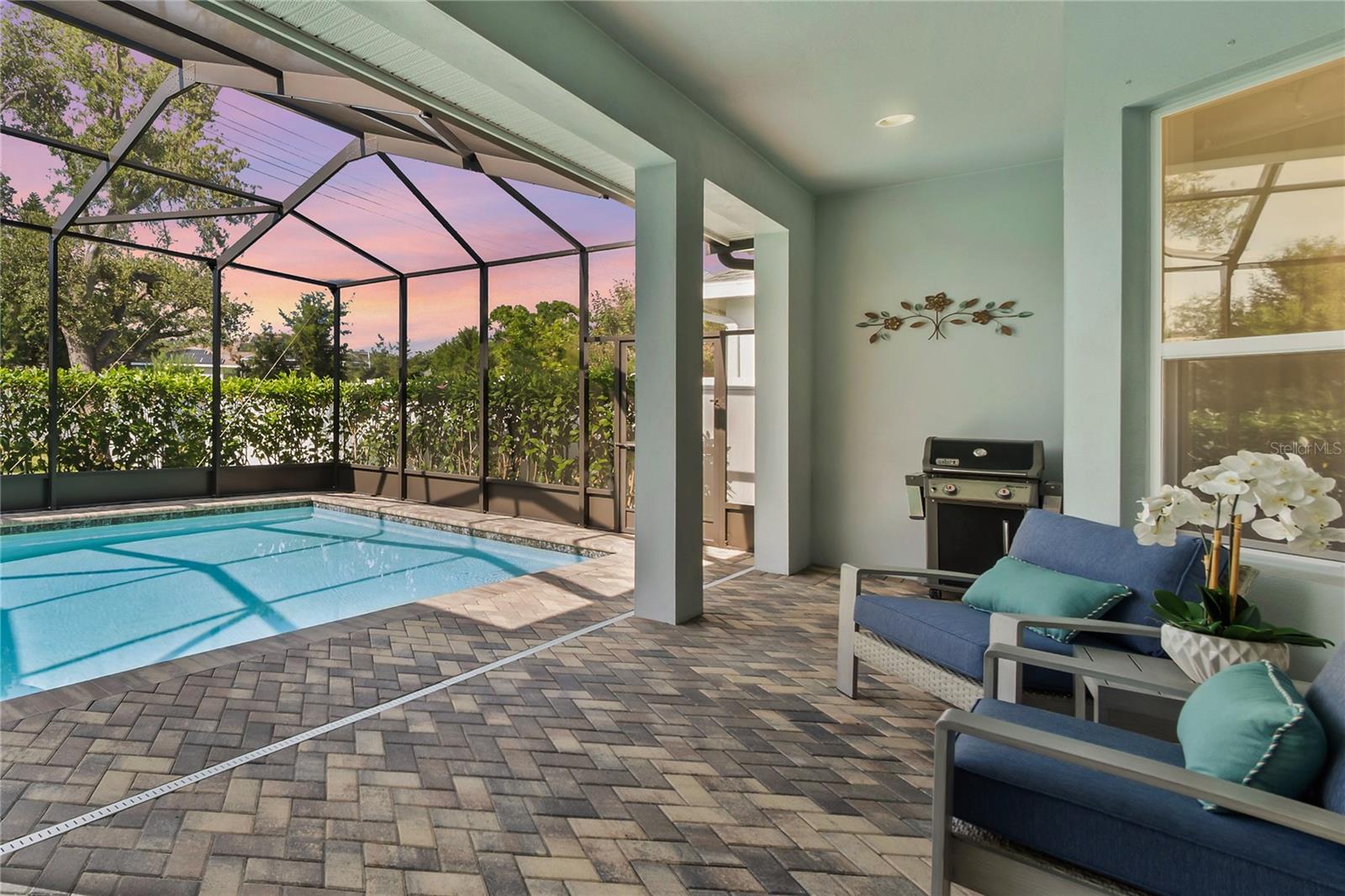 Heated pool
