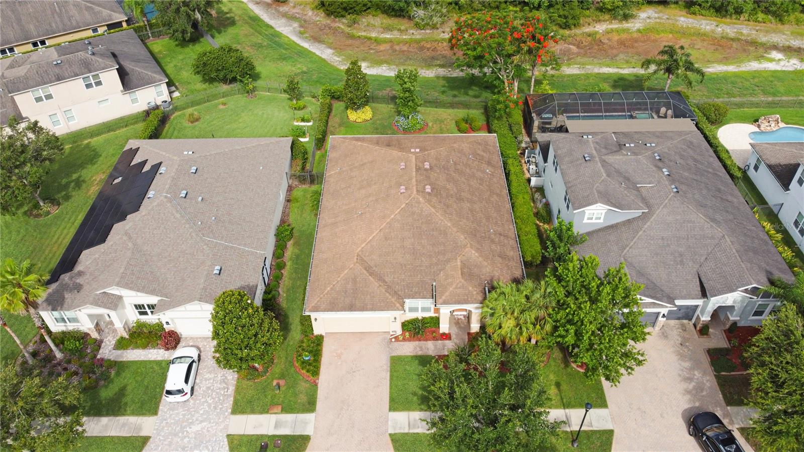 Ariel View of top of house
