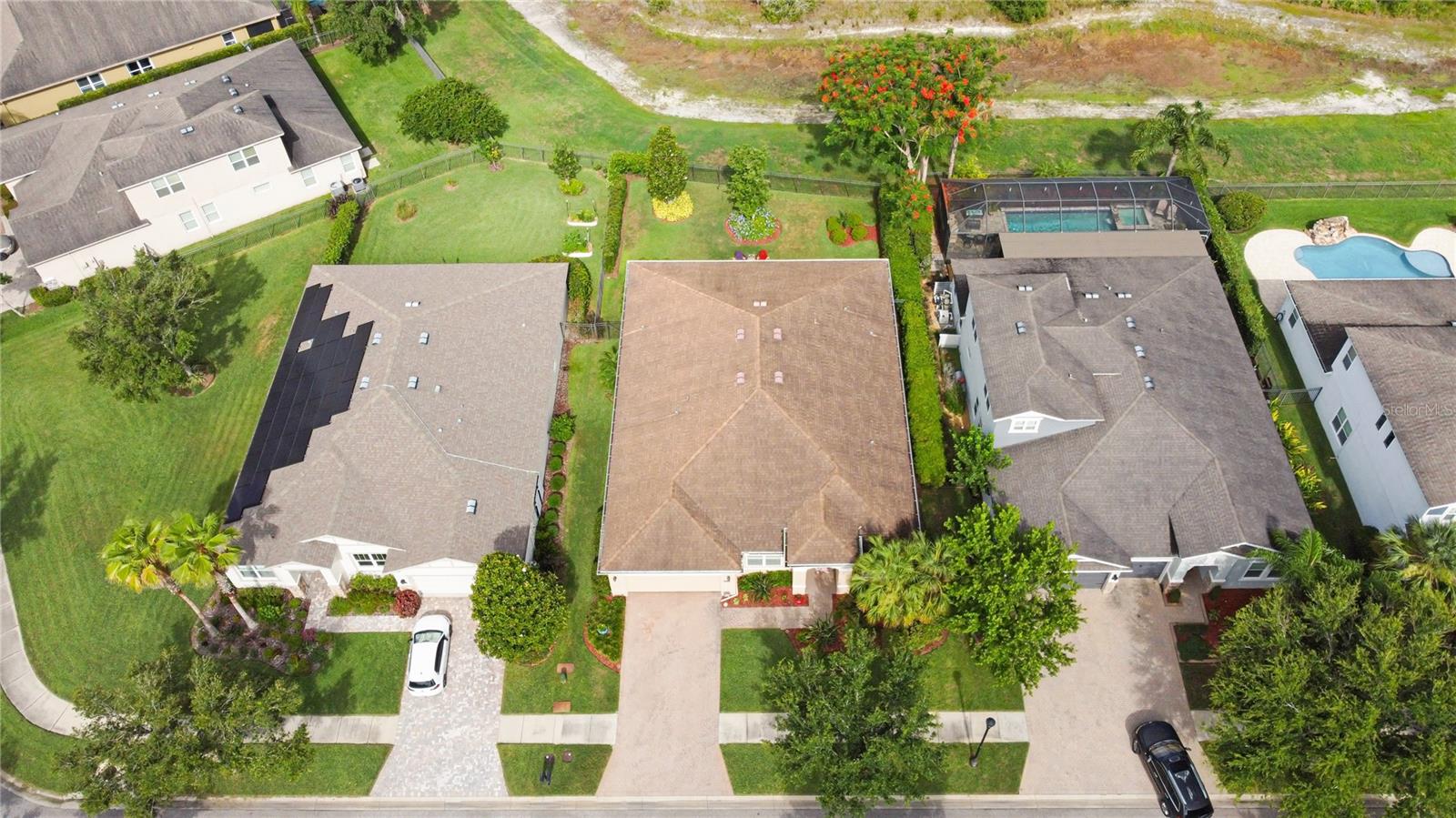 Ariel View of top of house