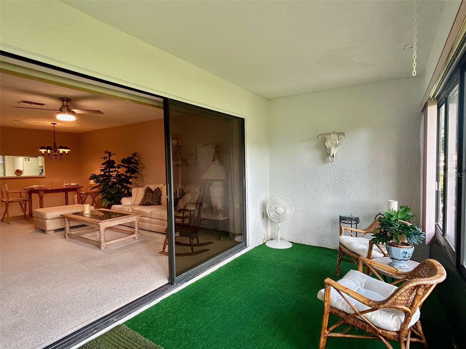 Porch Open To Great Room