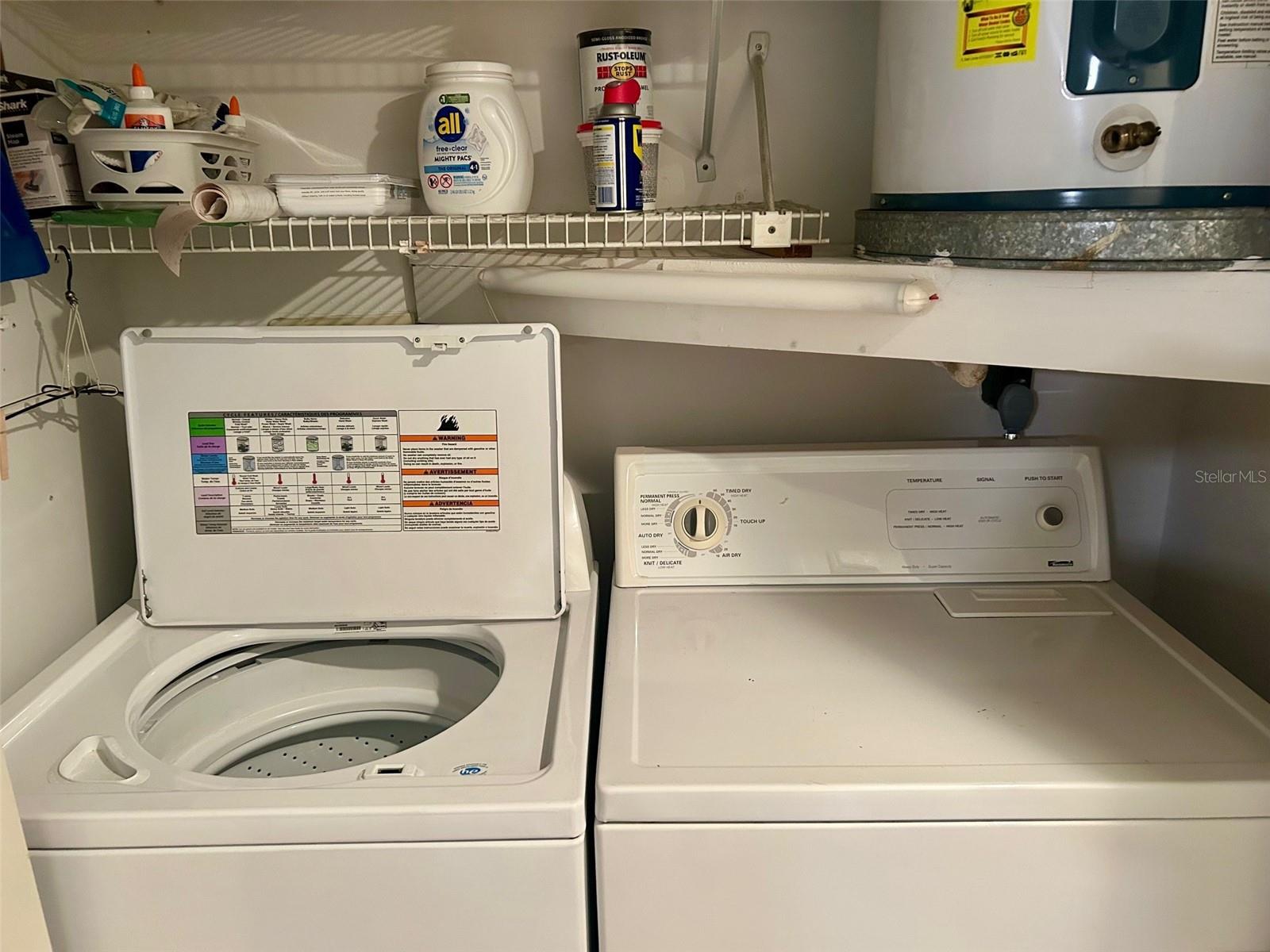Indoor Laundry Area