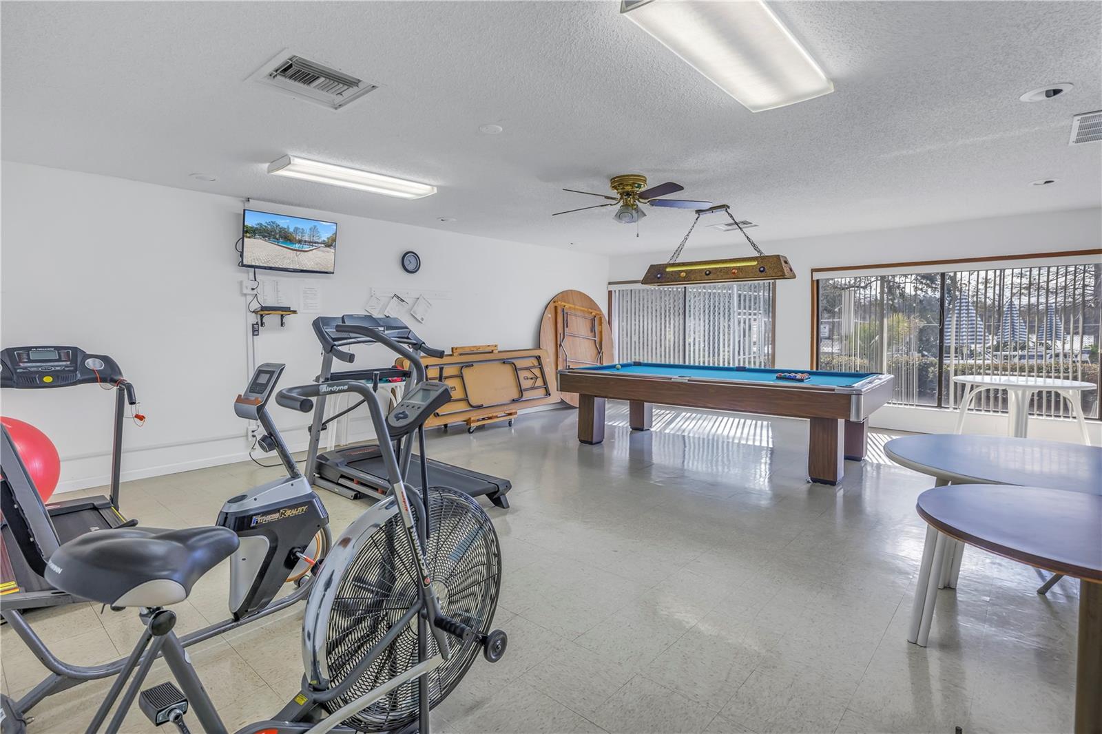 Exercise Area At Clubhouse