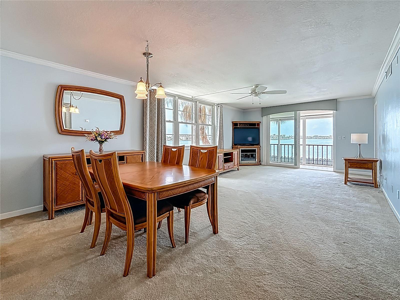 You can see what a great living space this condo offers! This corner unit offers extra light and extra water views!