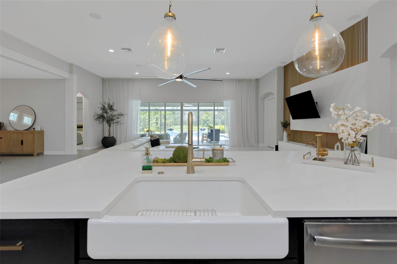 Gorgeous View from Kitchen