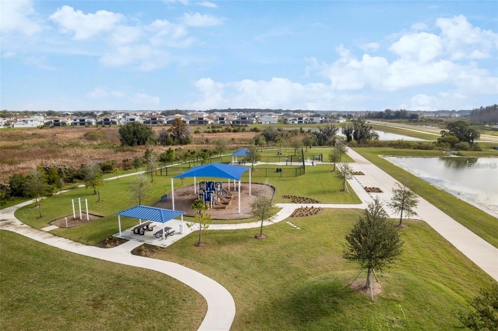 Numerous Playgrounds and Tot Lots throughout the community