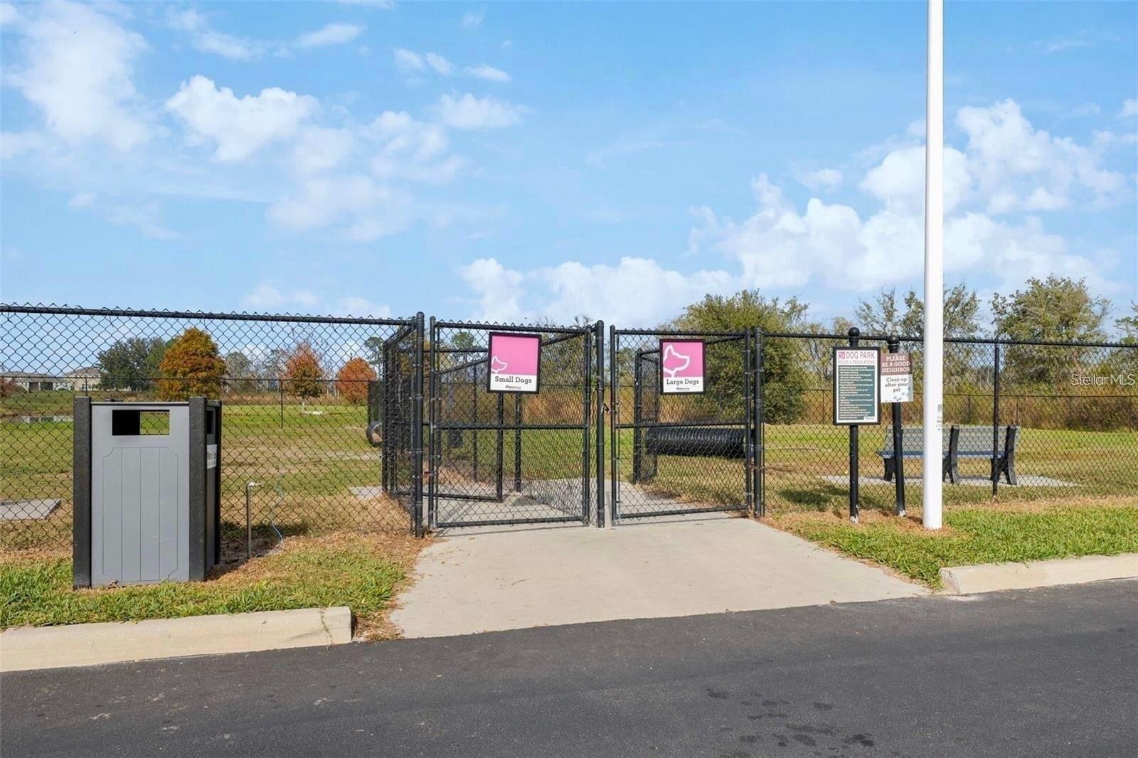 Multiple Dog Parks throughout the community