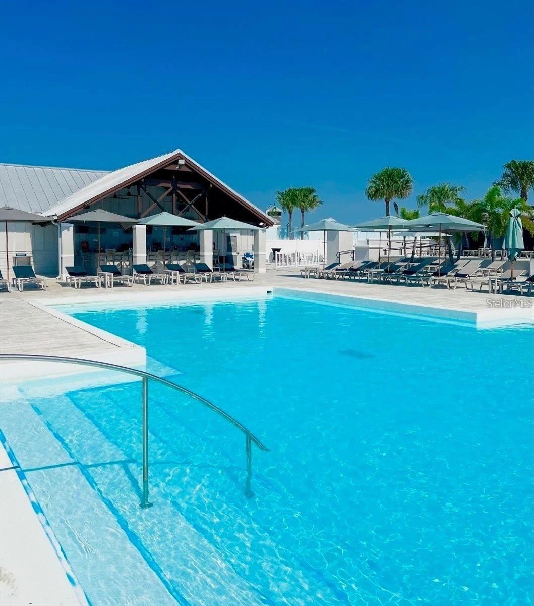7.5 Acre Crystal Blue Epperson Lagoon with Cabana Cove!
