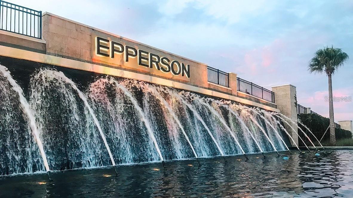 Come live the Lagoon Life at Epperson!!!