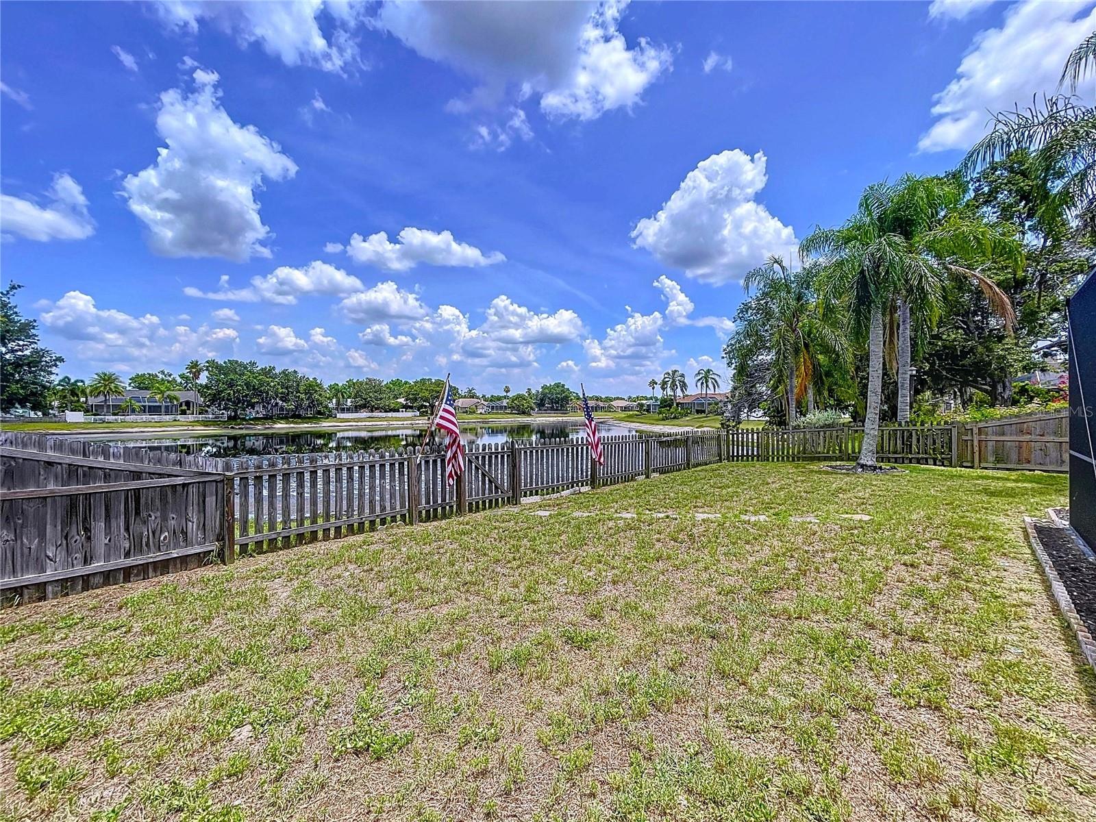 Yard with water Access