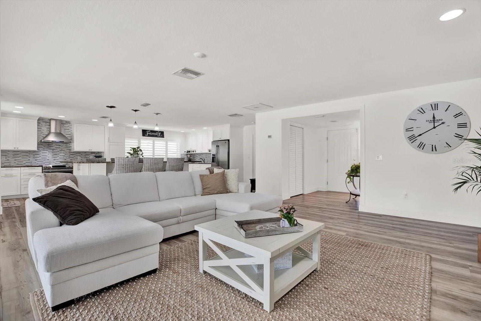 Living Room and Kitchen