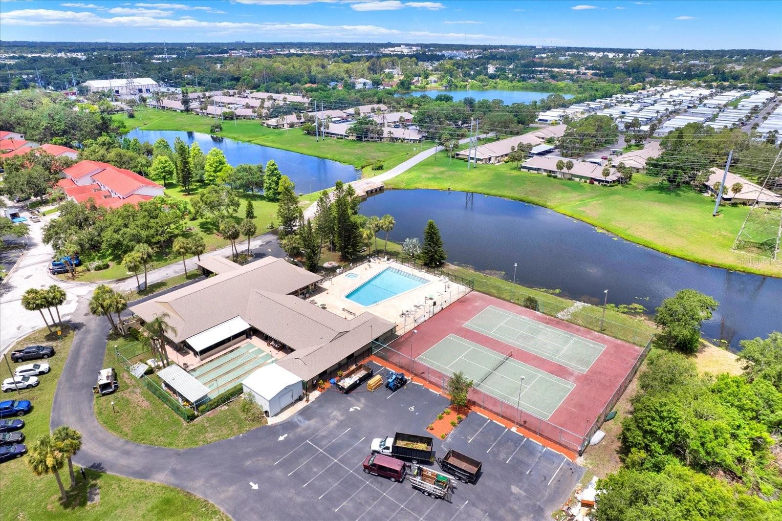 Community Swimmin Pool and Tennis Courts