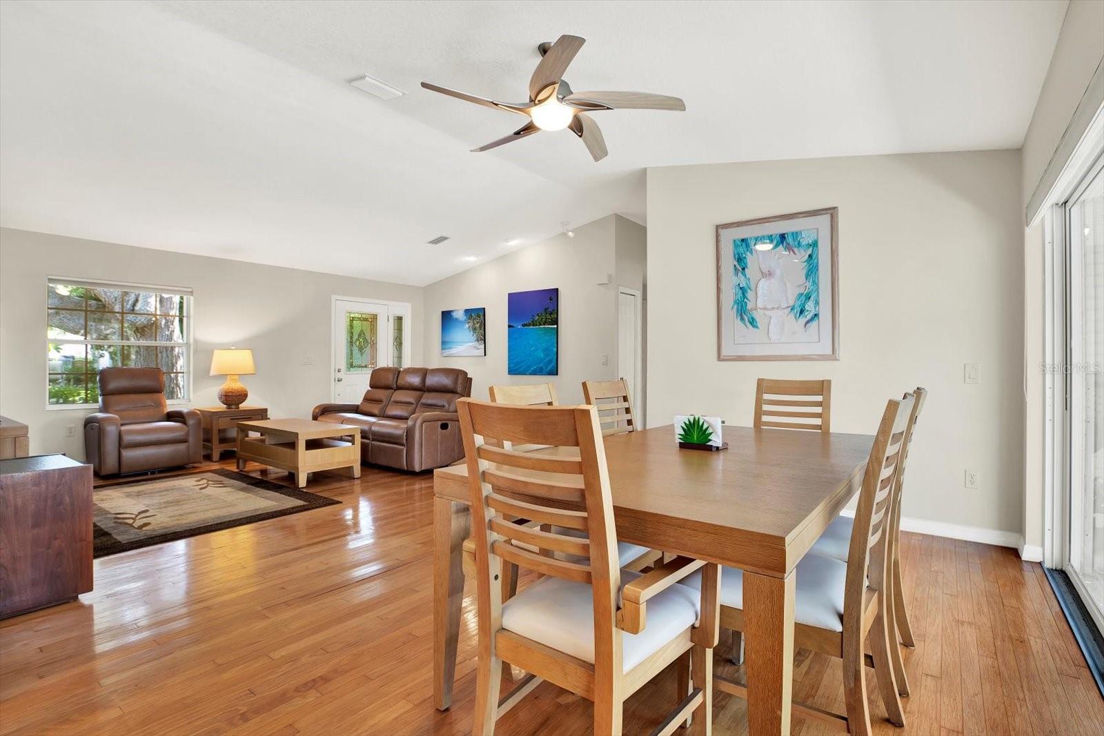 Living Room and Dining