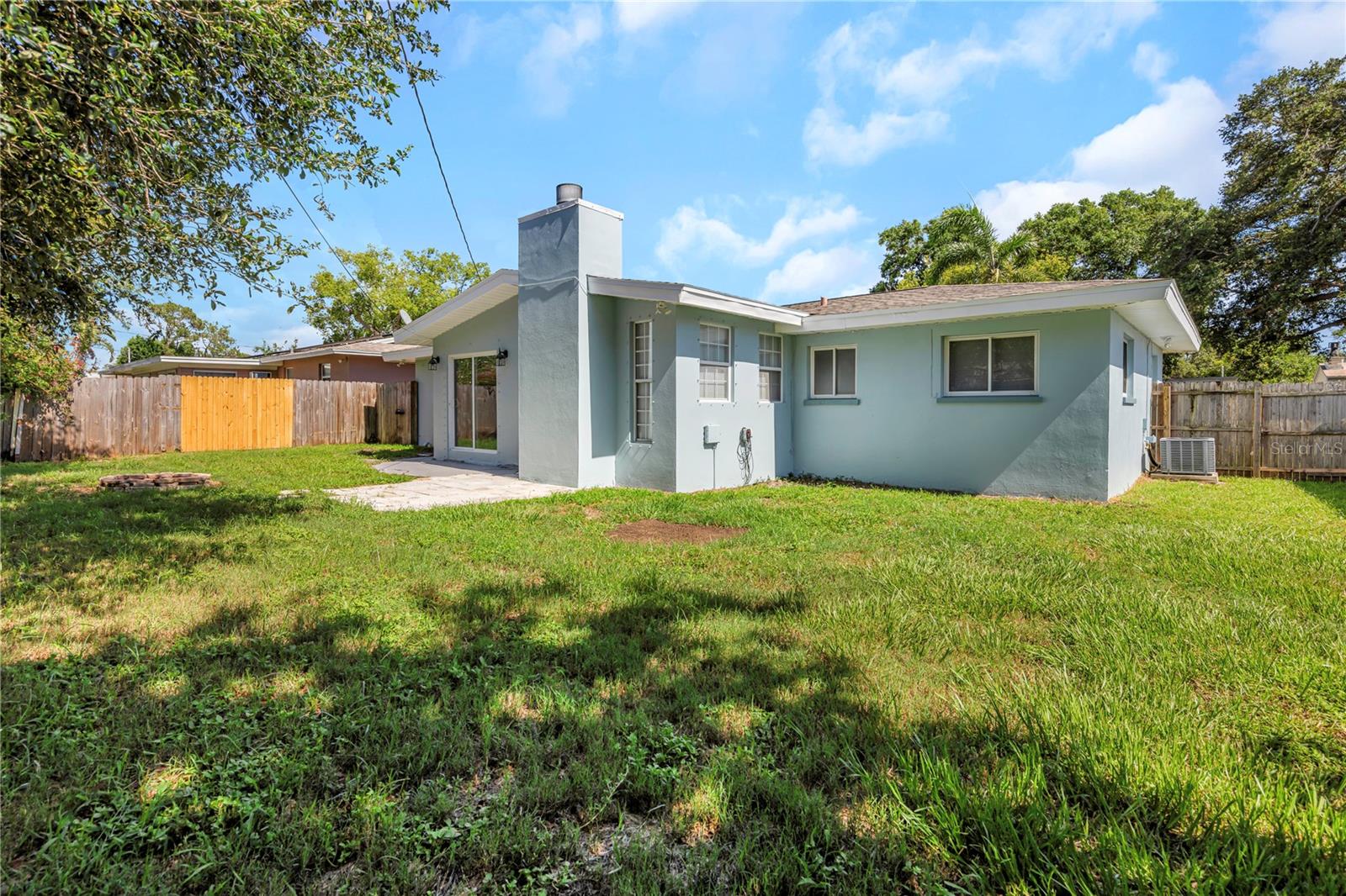 Rear Yard - Reverse View