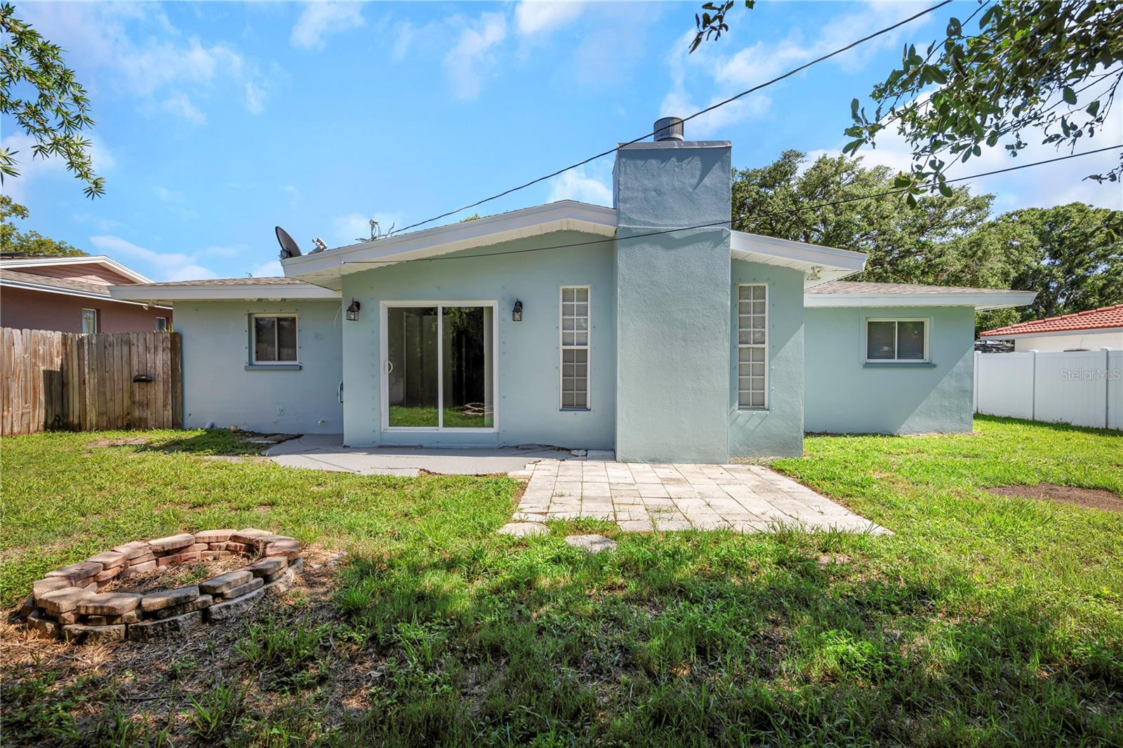 Rear of Home