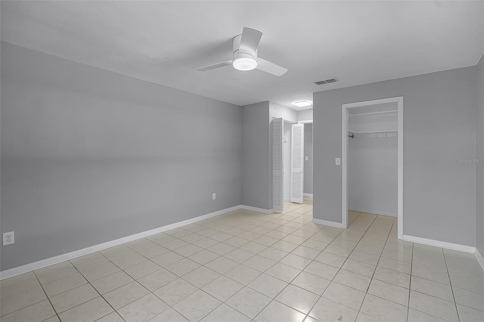 Primary Bedroom with 2 Closets