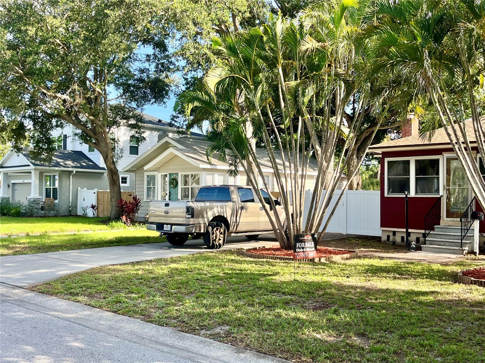 Quite family friendly neighborhood in high & dry Northeast St Petersburg and