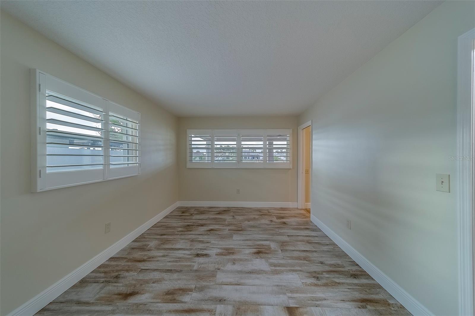 Master Bedroom Plantation Shutters