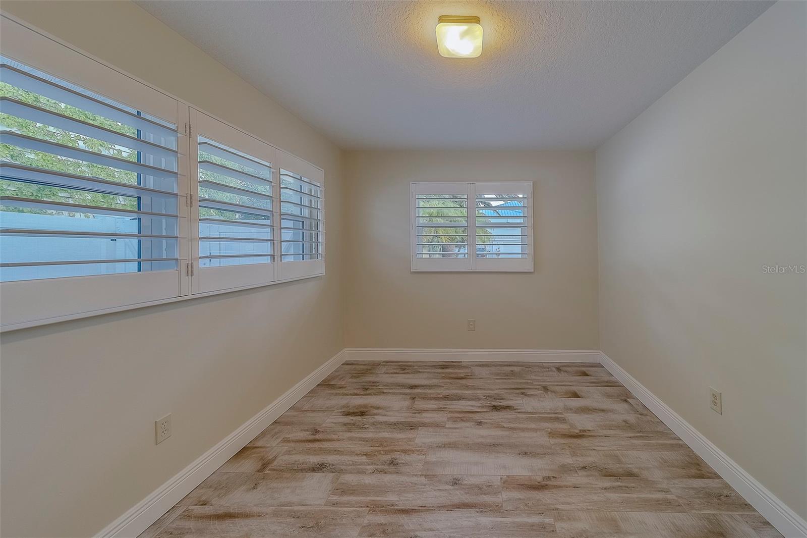 Bedroom 2 Plantation Shutters