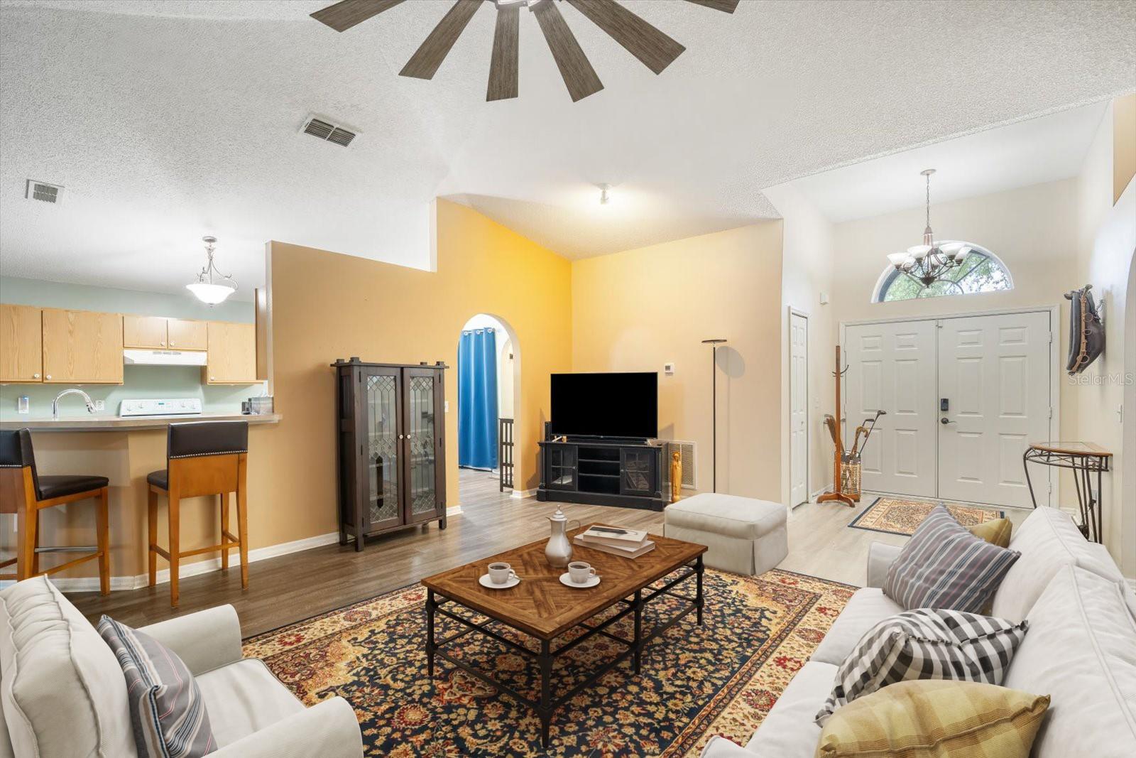 Staged Living Room