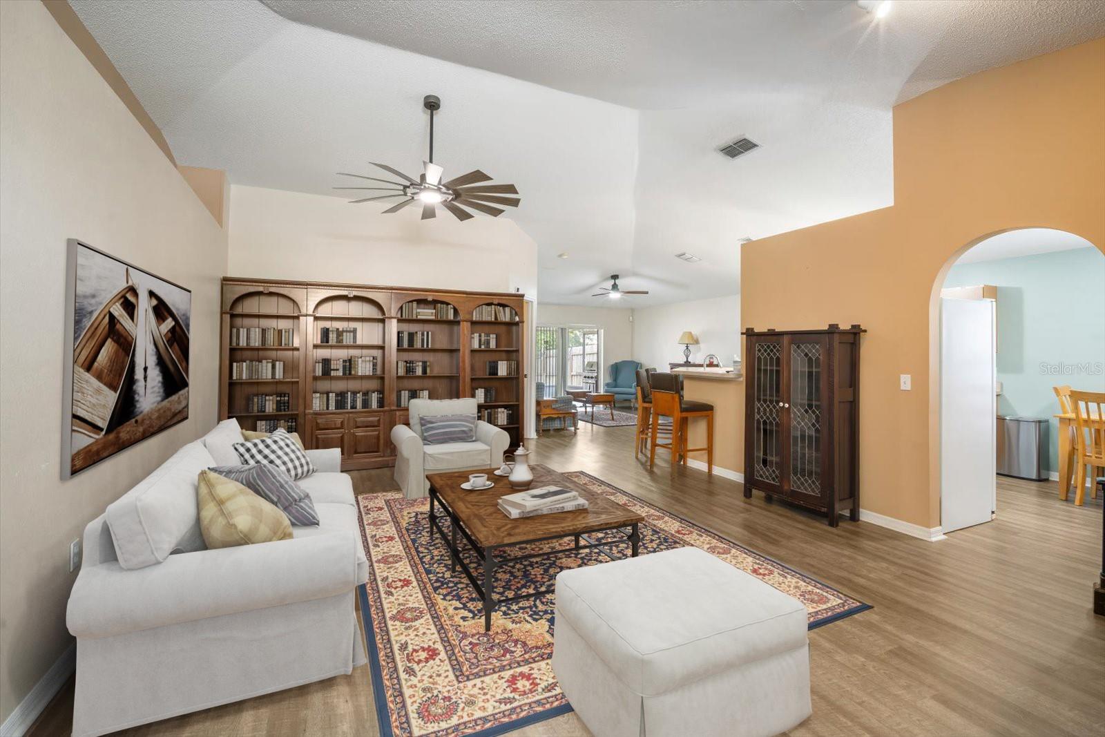Staged Living Room