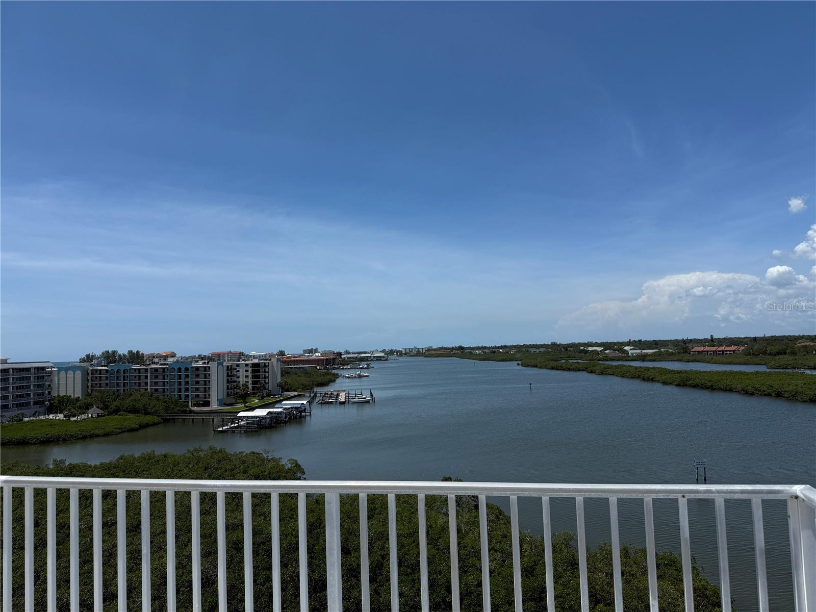North view from the roof top