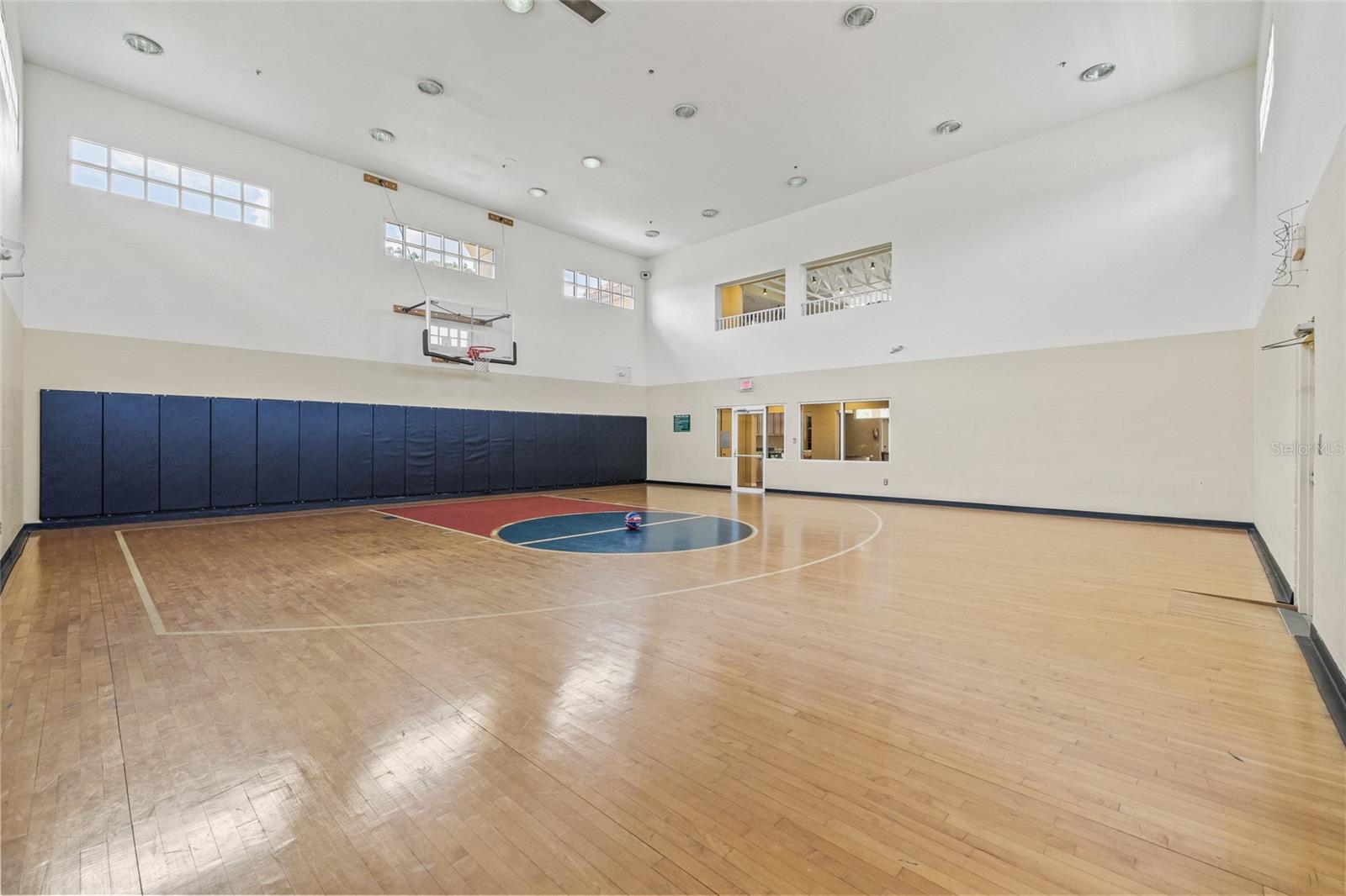 The Indoor Basketball Court offers year-round play for athletes of all levels.