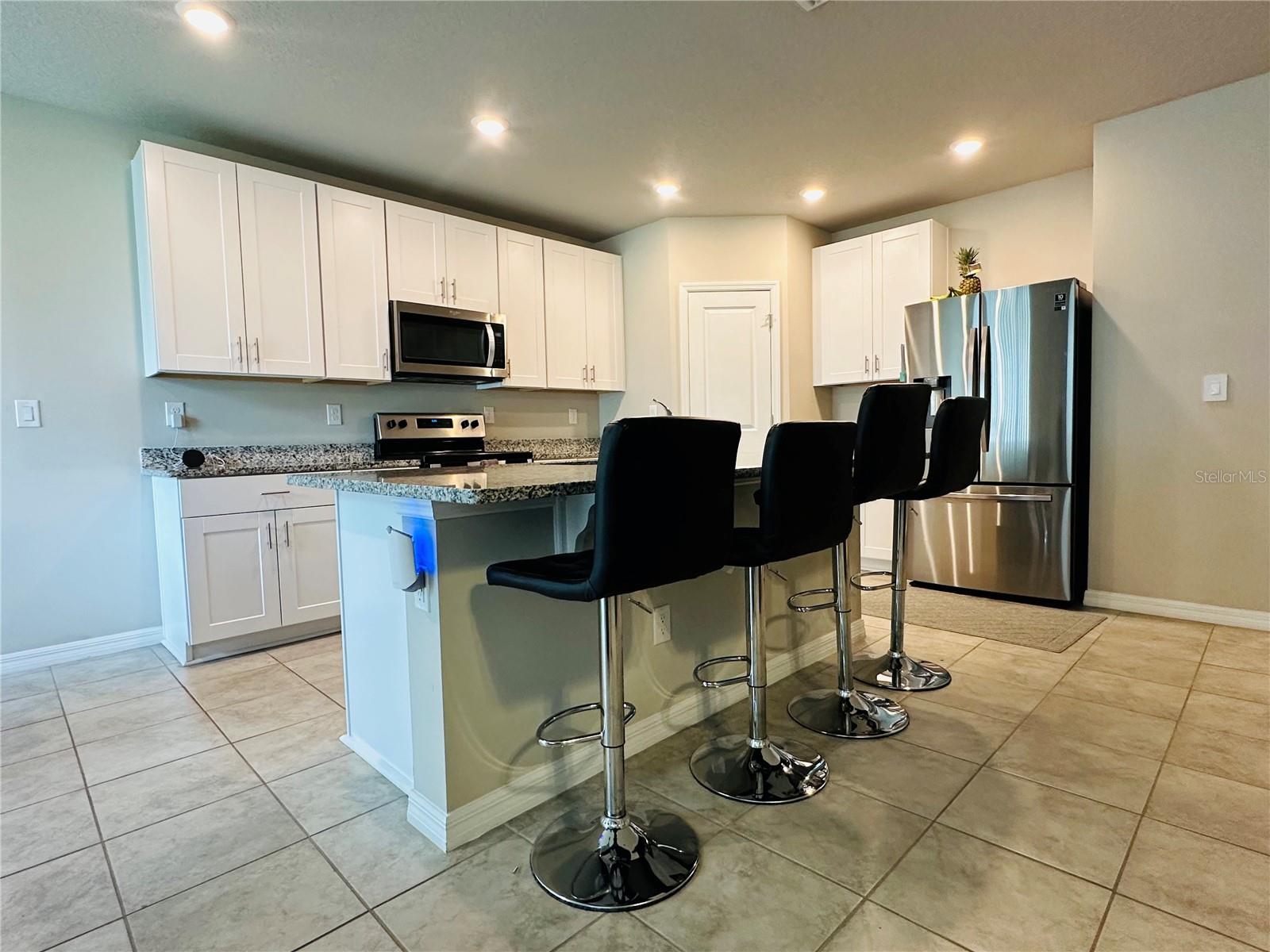Kitchen and Island