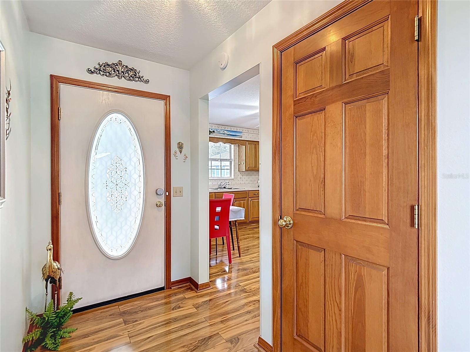 Front entry