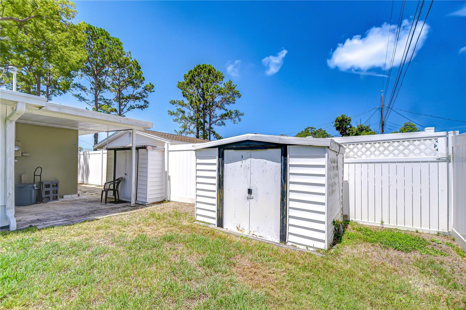 Shed for storage