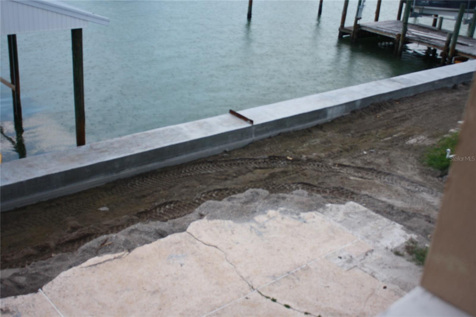 NEW SEAWALL