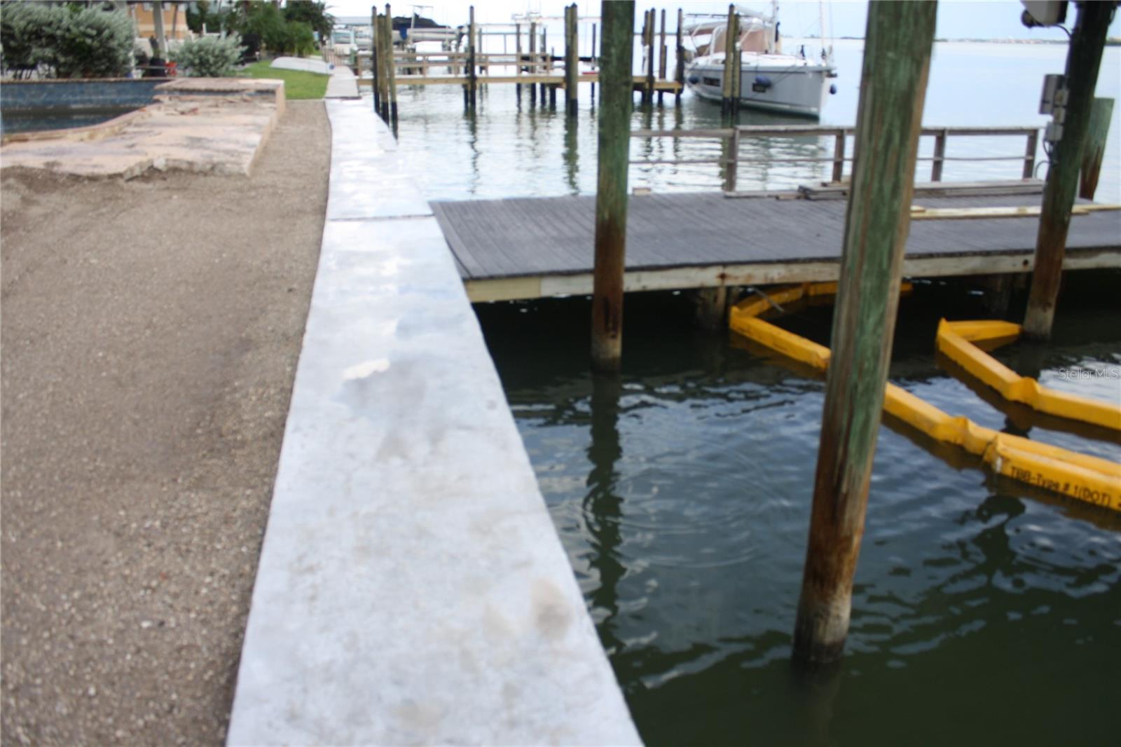 Brand New Seawall Complete