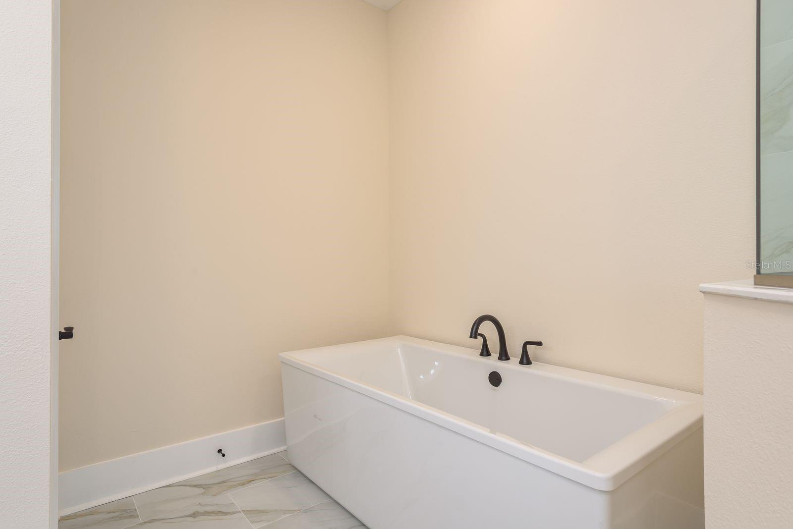 Garden Tub in En Suite Master Bath