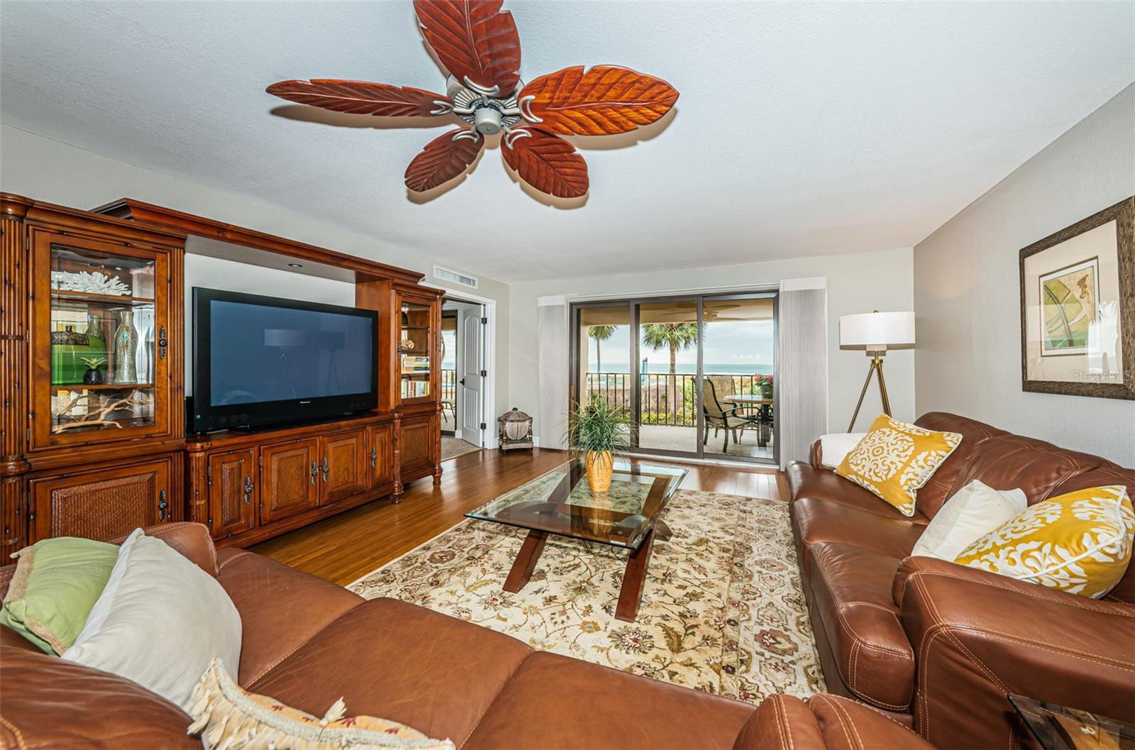Living Room with view of the Gulf of Mexico