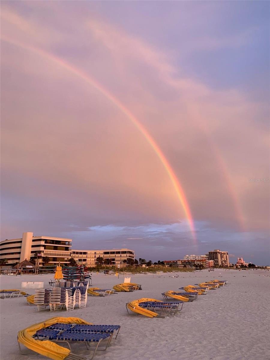 Rainbow over The Lido