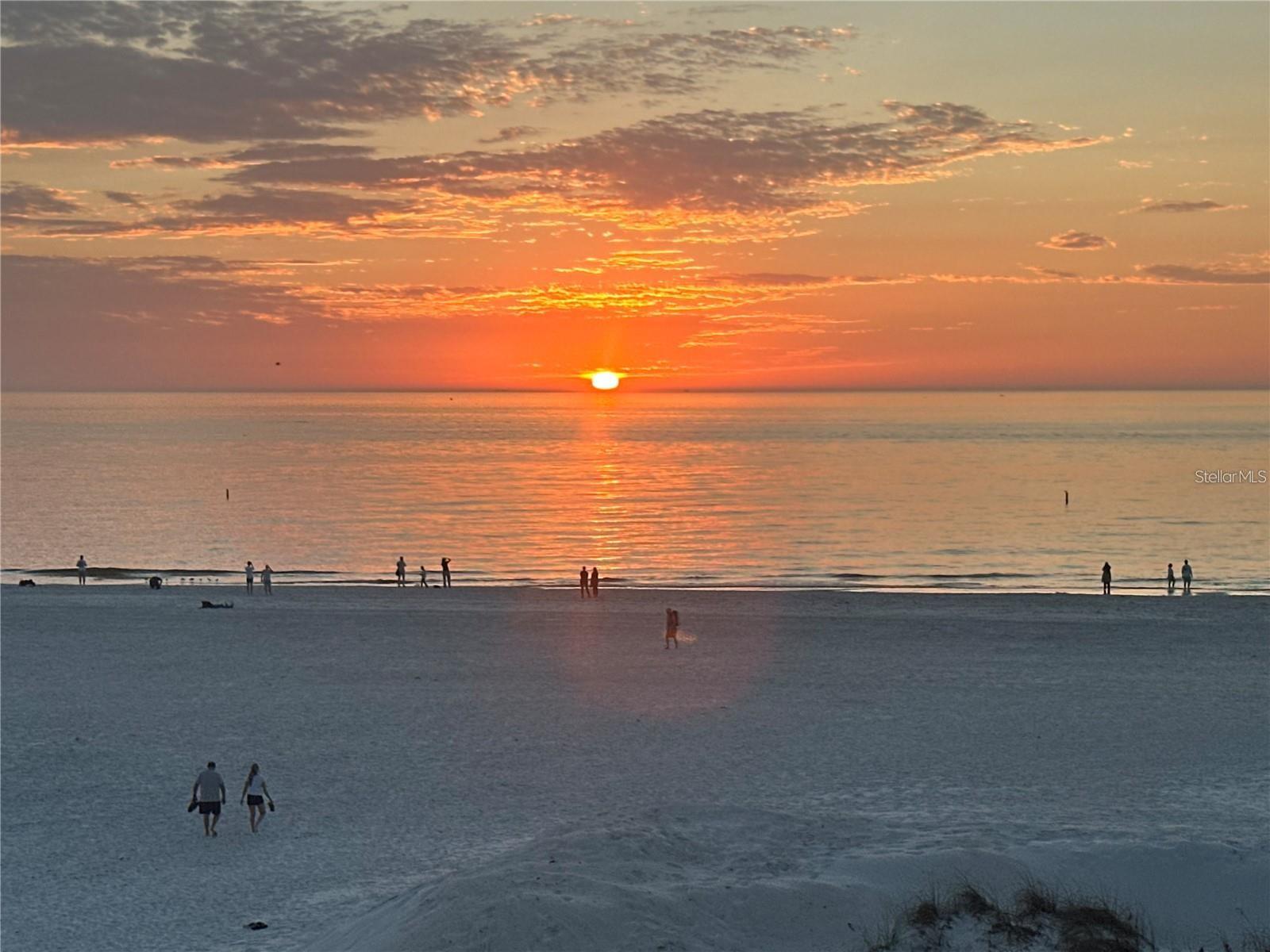 Enjoy sunsets from your private balcony