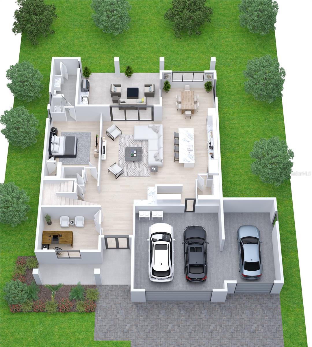First Floor Rendering