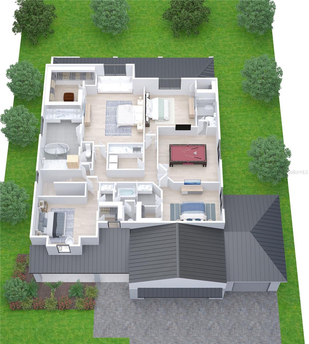 Second Floor Rendering