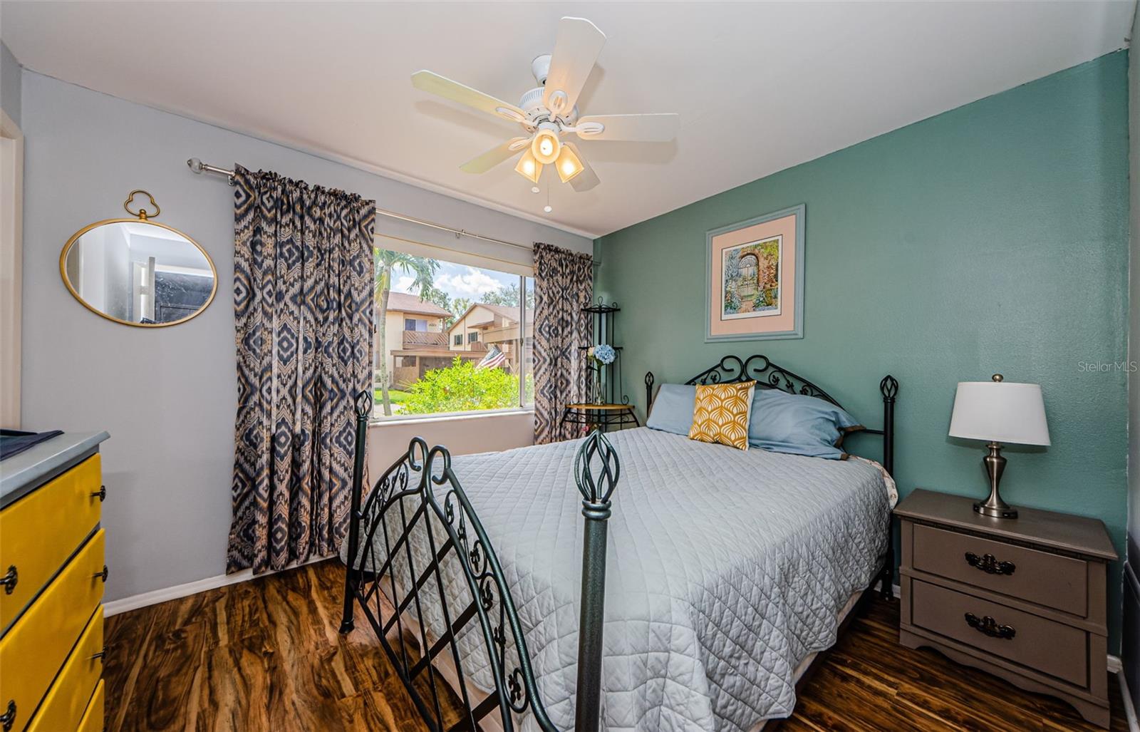 Bedroom #2 - Laminated floors