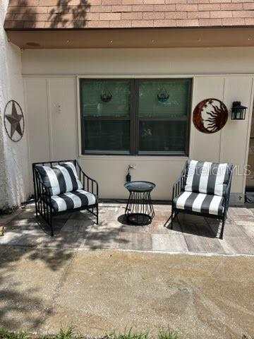 Front w/the newly installed pavers