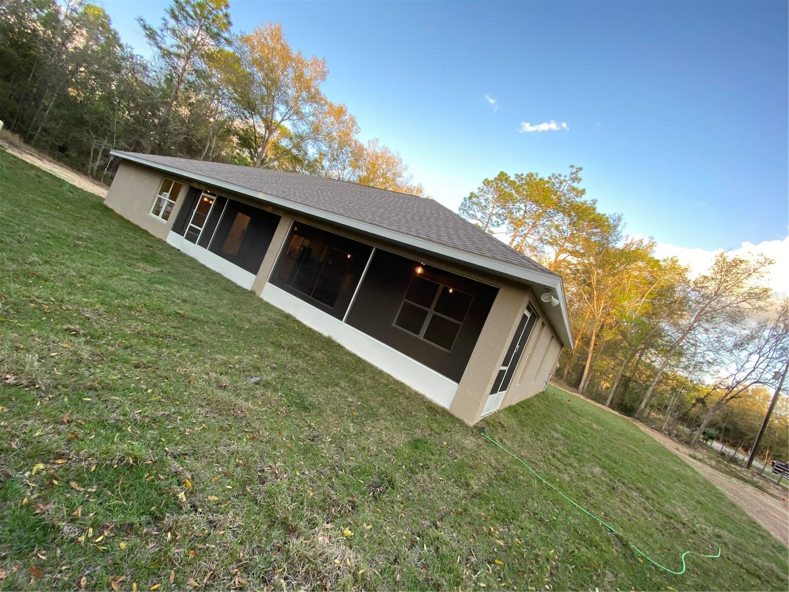Back of home