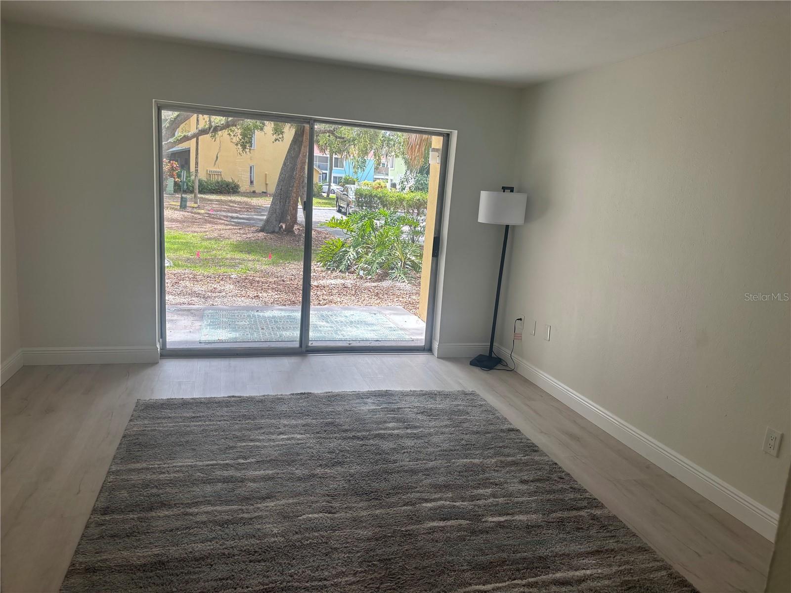 Living room no furniture