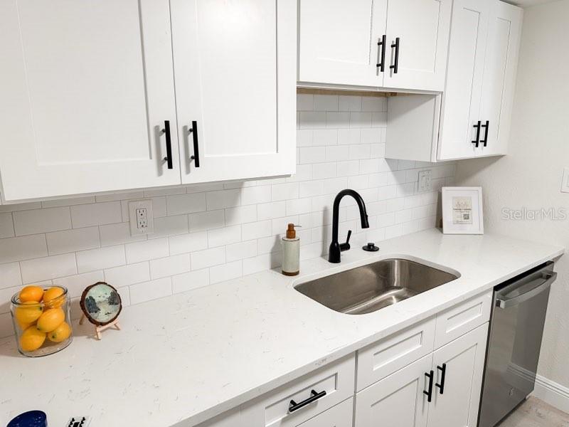 Galley Kitchen with new appliances
