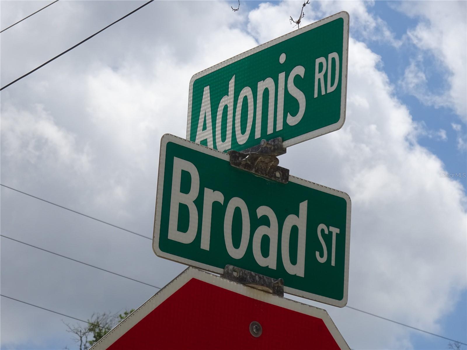 Corner signs
