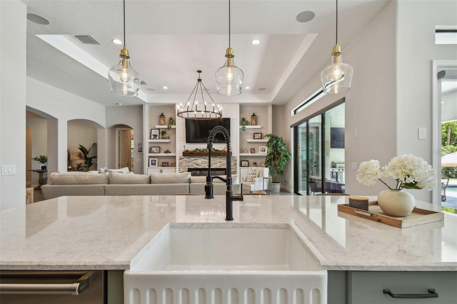 Kitchen to Great Room