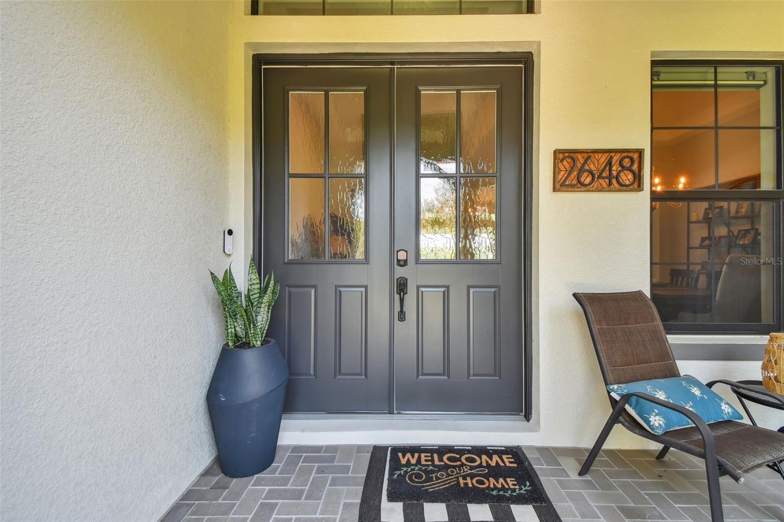 Front Double Doors with Glass Inserts