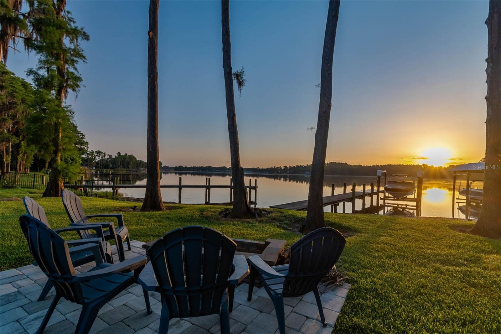 Firepit/Lake Padgett 2