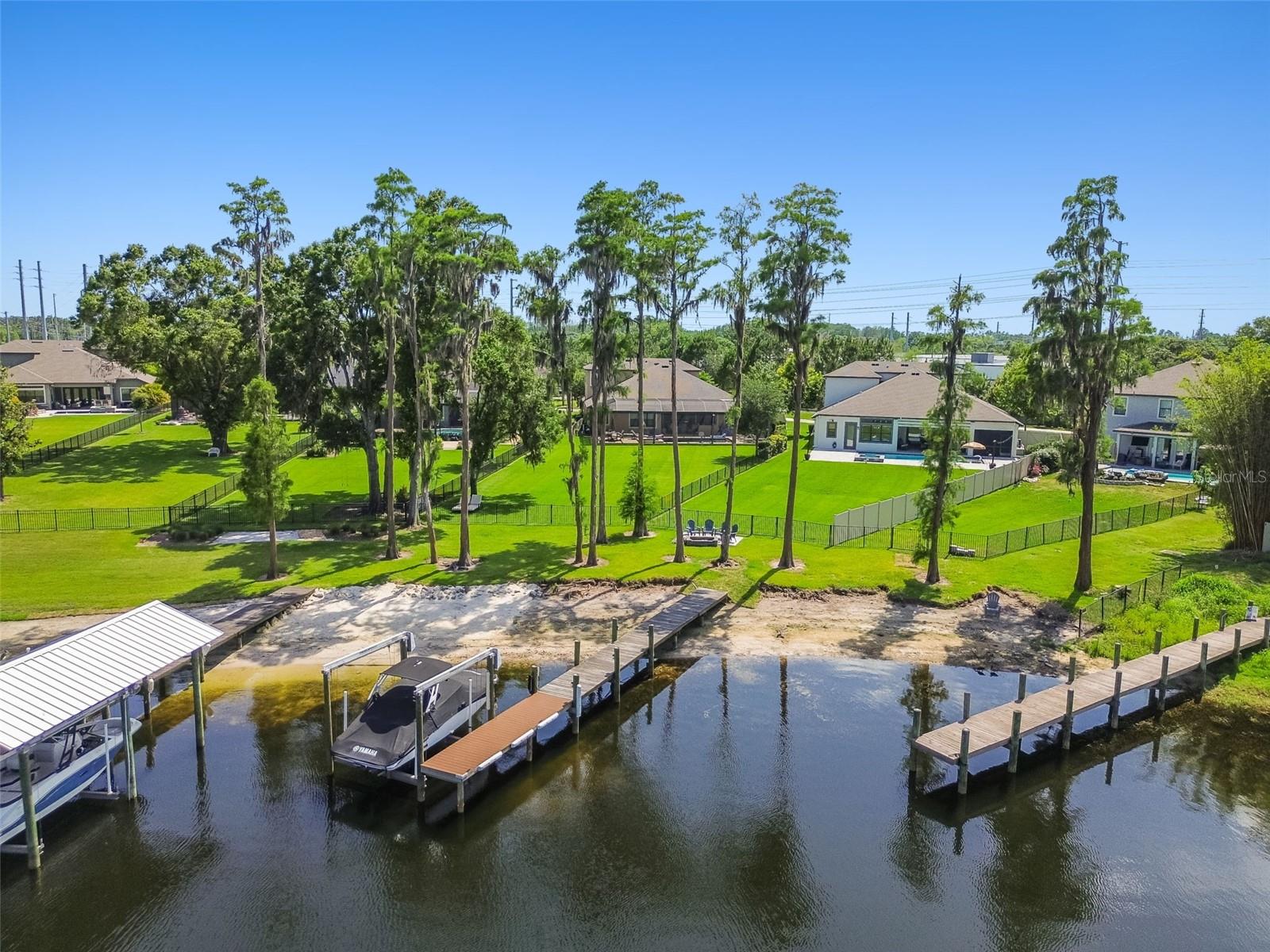 Dock/Lake/Backyard Aerial