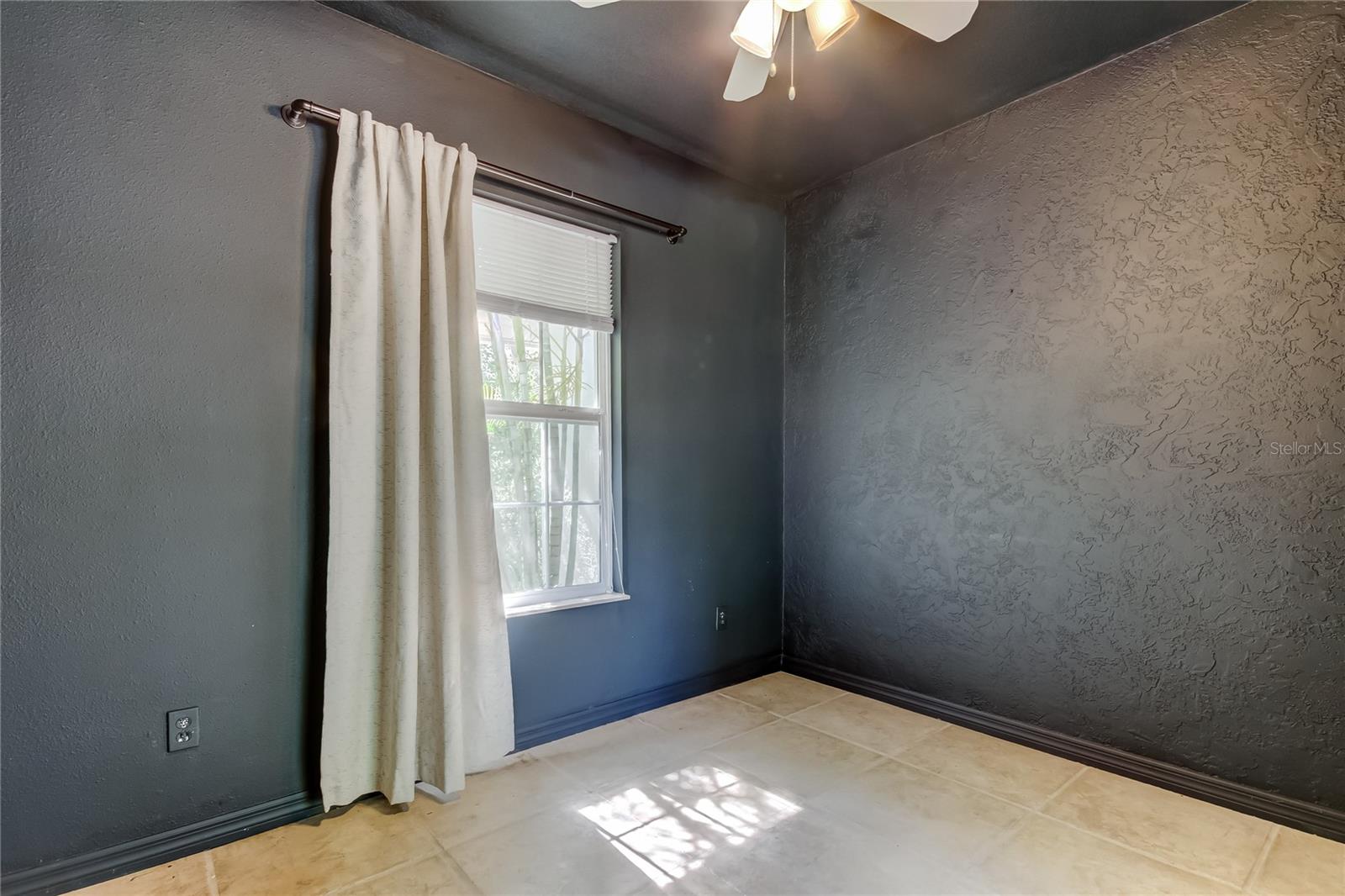 Heated/cooled bonus space for office or TV room
