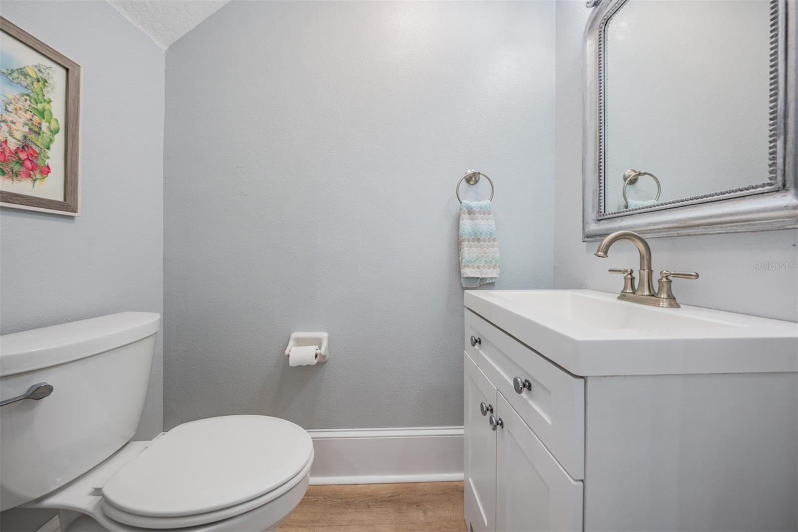 Downstairs half-bath