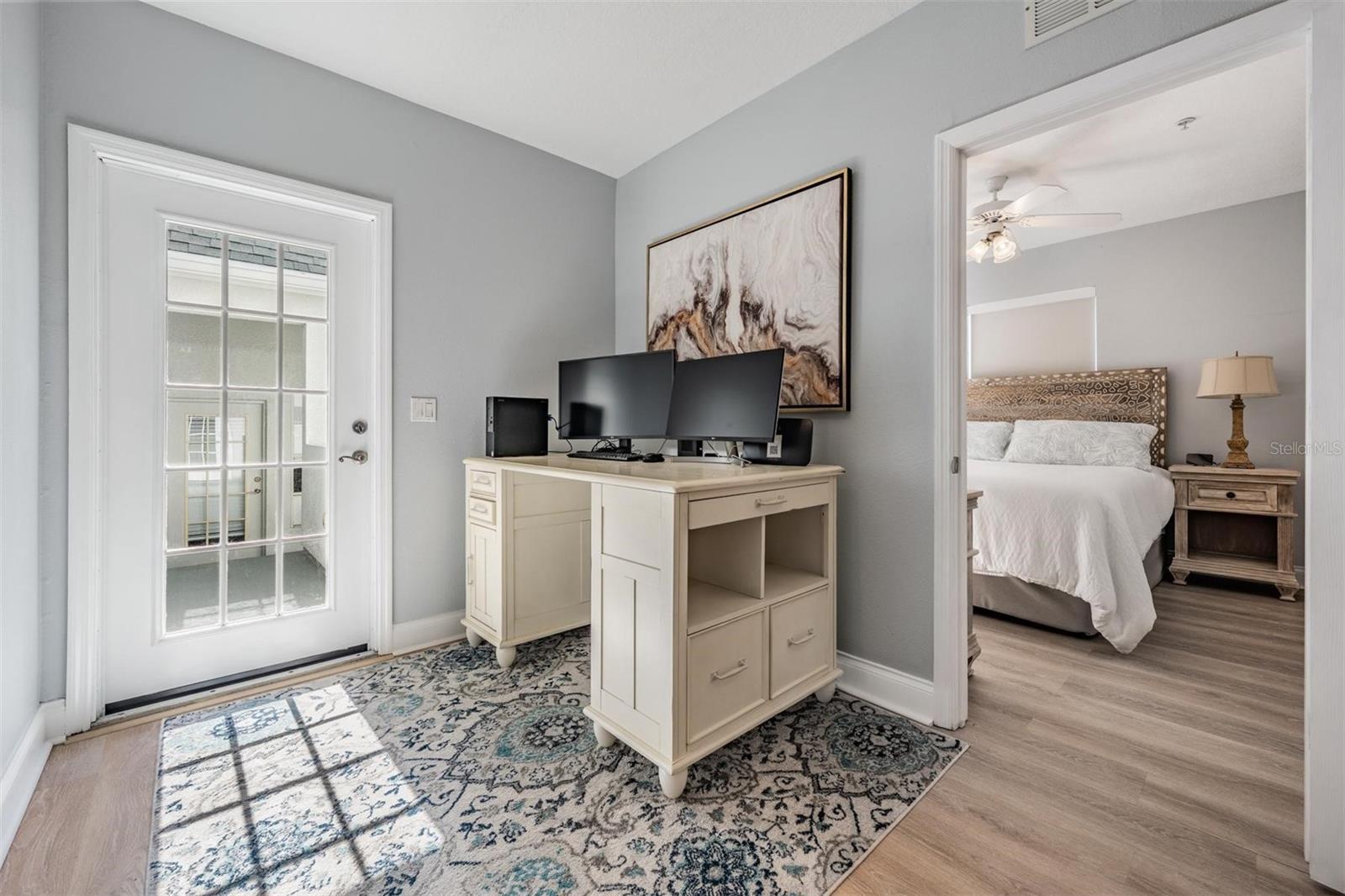 Small nook at top of stairs